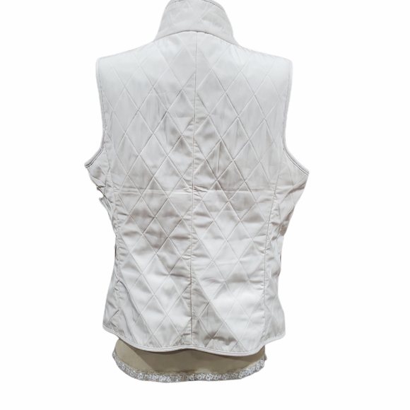 Talbots Quilted Button Up Vest - Picture 2 of 3